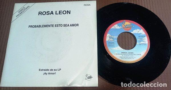Disques de vinyle: Rosa Le&oacute;n &ndash; Probablemente Esto Sea Amor (Vinyl, Sanni Records ROSA)