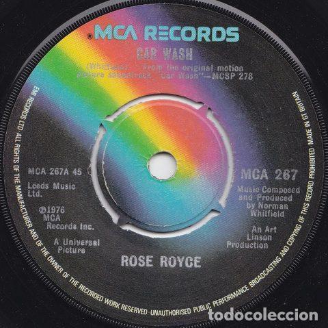 Discos de vinilo: Rose Royce &ndash; Car Wash (Vinyl, MCA Records MCA 267)