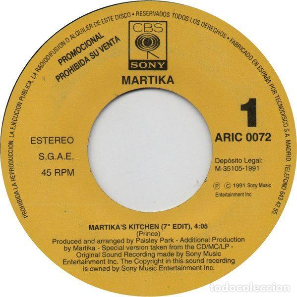 Discos de vinilo: Martika &ndash; Martikas Kitchen (Vinyl, CBS ARIC 0072) - Foto 1