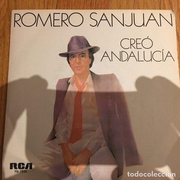 Vinyl records: Romero Sanjuan &ndash; Creo Andalucia (Vinyl, RCA Victor PB-7832)