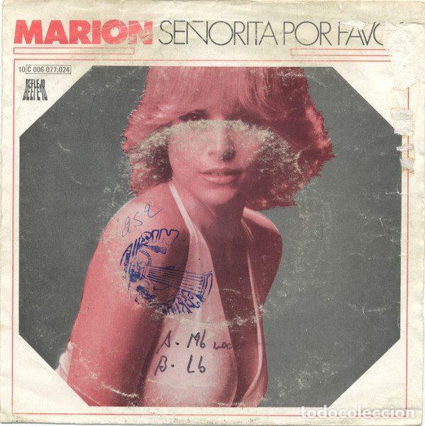Vinyl records: Marion &ndash; Se&ntilde;orita Por Favor/Losing You (Vinyl, Reflejo 10 C 006-077.024)