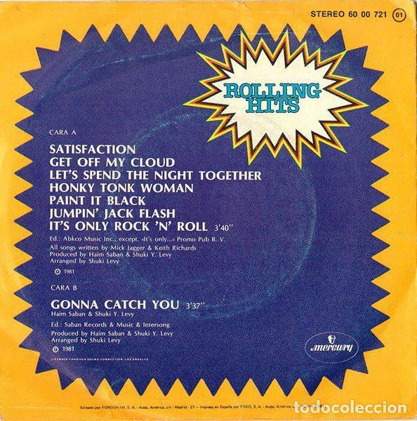 Discos de vinilo: Rolling Hits &ndash; Satisfaction (Vinyl, Mercury 60 00 721) - Foto 2