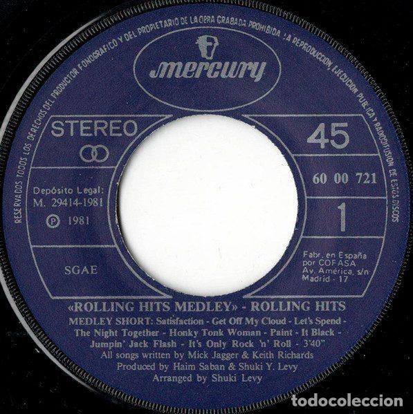 Discos de vinilo: Rolling Hits &ndash; Satisfaction (Vinyl, Mercury 60 00 721) - Foto 3