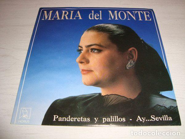 Disques de vinyle: Mar&iacute;a Del Monte &ndash; Panderetas Y Palillos (Vinyl, Horus 50.146)