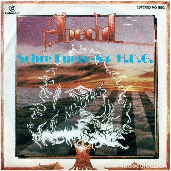 Disques de vinyle: Abedul &ndash; Sobre Fuego / 84 H.D.G. (Vinyl, Columbia MO 1862)