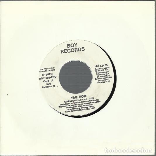 Vinyl-Schallplatten: Yag Rom &ndash; Coraz&oacute;n / Asunci&oacute;n (Vinyl, Boy Records BOY-089-PRO)