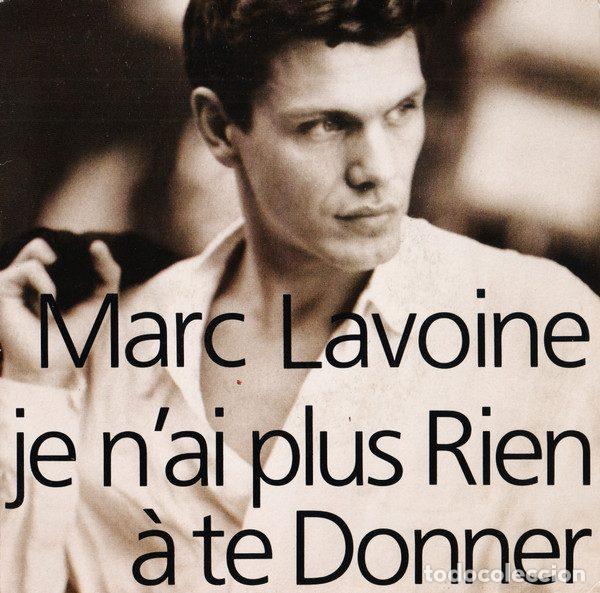 Discos de vinil: Marc Lavoine &ndash; Je N'ai Plus Rien &Agrave; Te Donner (Vinyl, AVREP 878 704-7)