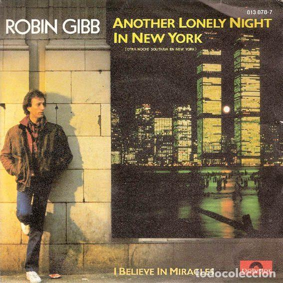 Vinyl-Schallplatten: Robin Gibb &ndash; Another Lonely Night In New York = Otra Noche Solitaria En Nueva York (Vinyl,...
