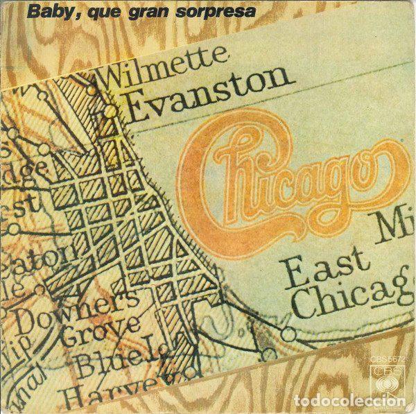 Disques de vinyle: Chicago &ndash; Baby, Que Gran Sorpresa (Vinyl, CBS CBS 5672)