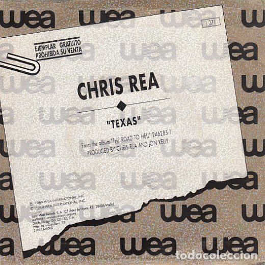 Discos de vinilo: Chris Rea &ndash; Texas (Vinyl, WEA 1.271) - Foto 2