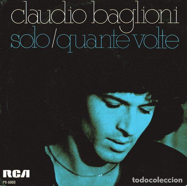 Discos de vinil: Claudio Baglioni &ndash; Solo / Quante Volte (Vinyl, RCA Victor PB-6000)