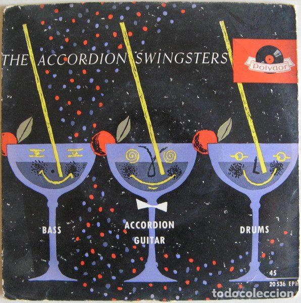 Discos de vinilo: The Accordion Swingsters &ndash; Coco-Polka - The Breeze And I - I Love Paris (Vinyl, Polydor 20 536 EPH)