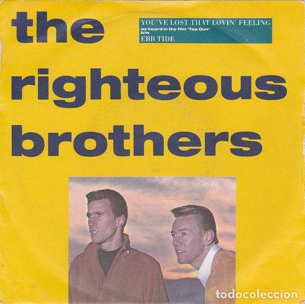 Discos de vinil: The Righteous Brothers &ndash; You've Lost That Lovin' Feeling / Ebb Tide (Vinyl, Verve Records PO 116)