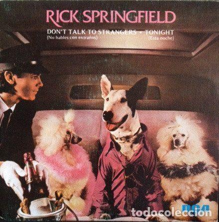 Vinyl-Schallplatten: Rick Springfield &ndash; Don't Talk To Strangers = No Hables Con Extra&ntilde;os / Tonight = Esta Noche...