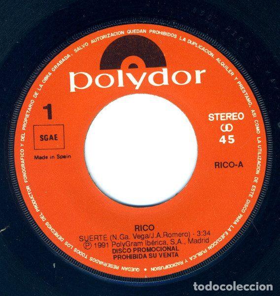 Discos de vinilo: Rico &ndash; Suerte (Vinyl, Polydor RICO A) - Foto 3