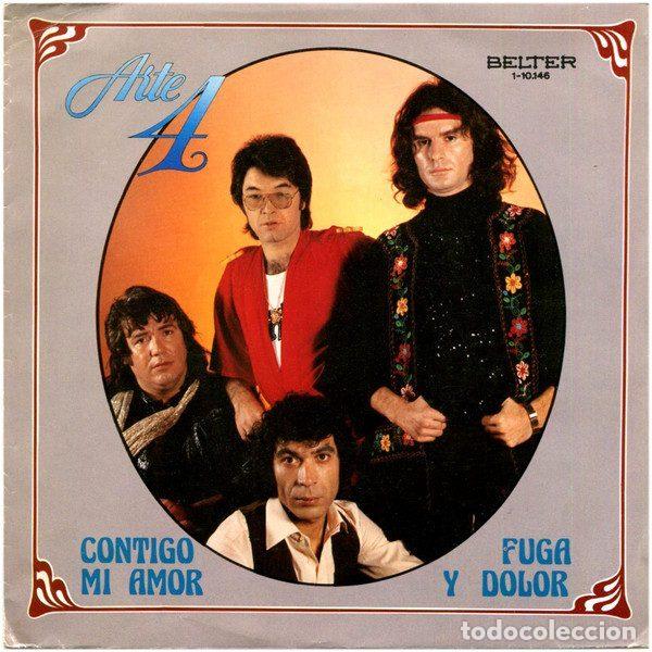 Vinyl records: Arte 4 &ndash; Contigo Mi Amor / Fuga Y Dolor (Vinyl, Belter 1-10.146)