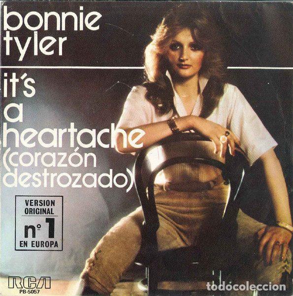 Vinyl records: Bonnie Tyler Y The Bonnie Tyler Band &ndash; It's A Heartache = Coraz&oacute;n Destrozado (Vinyl, RCA PB-5057)