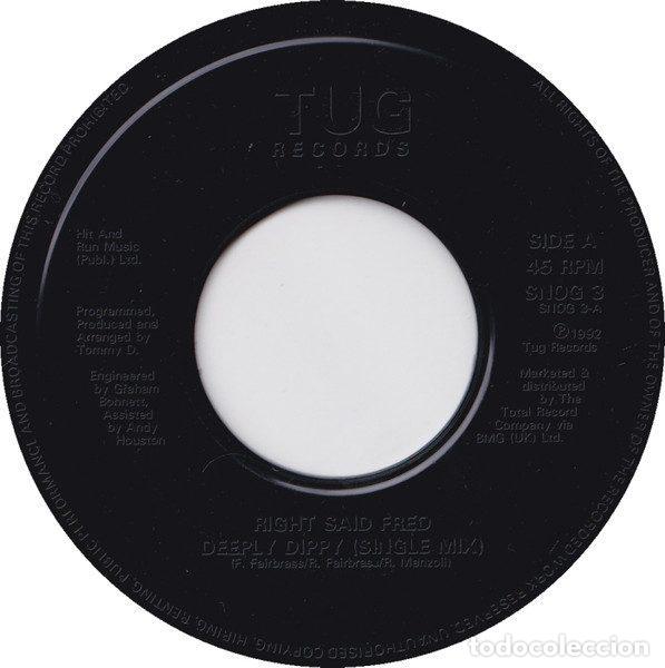 Vinyl-Schallplatten: Right Said Fred &ndash; Deeply Dippy (Vinyl, Tug Records SNOG 3)