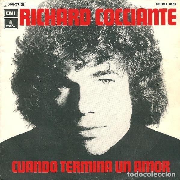 Dischi in vinile: Richard Cocciante &ndash; Cuando Termina Un Amor (Vinyl, Odeon 1 J 006-97.162)