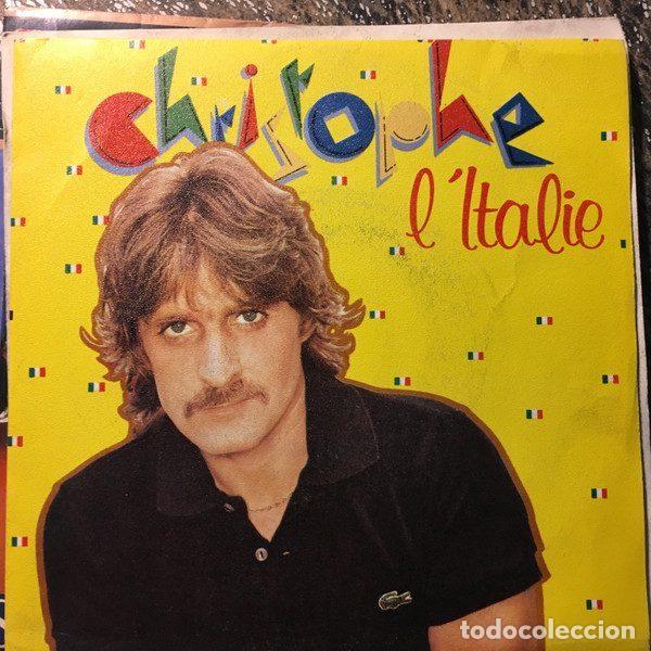 Dischi in vinile: Christophe &ndash; L'Italie / Question Ambiance (Vinyl, Epic FDM 9041)