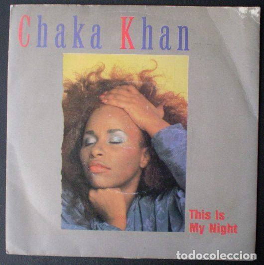Dischi in vinile: Chaka Khan &ndash; This Is My Night (Vinyl, Warner Bros. Records W9097)