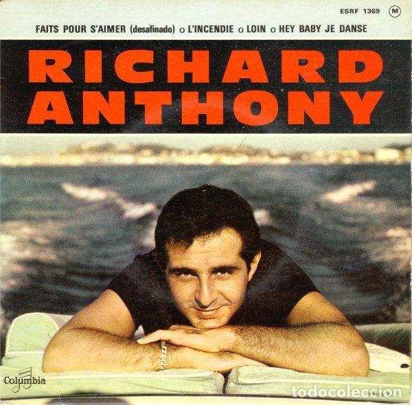 Discos de vinilo: Richard Anthony &ndash; Faits Pour S'aimer (Vinyl, Columbia ESRF 1369)
