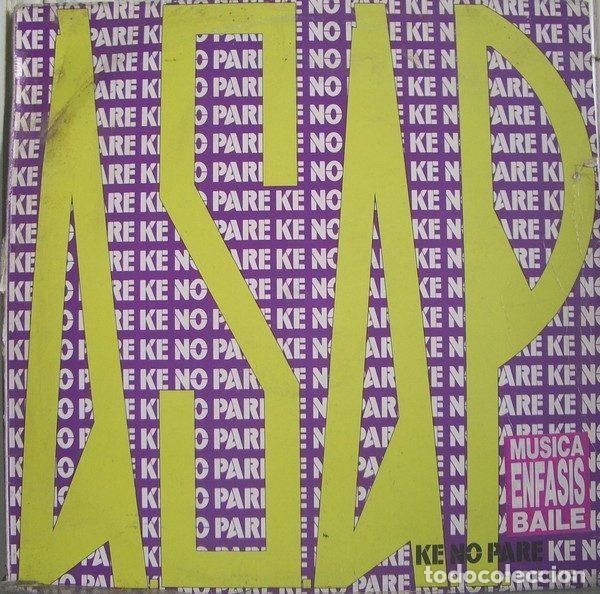 Discos de vinil: ASAP &ndash; Ke No Pare (Vinyl, Enfasis Records EFXS-4003)
