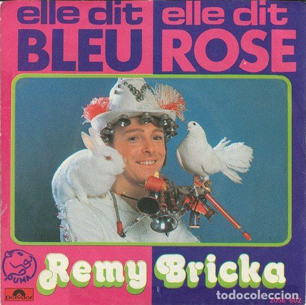Vinyl-Schallplatten: Remy Bricka &ndash; Elle Dit Bleu, Elle Dit Rose (Vinyl, Polydor 2056 602)