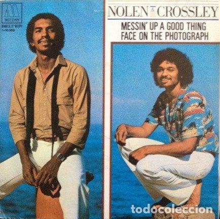 Disques de vinyle: Nolen And Crossley &ndash; Messin' Up A Good Thing / Face On The Photograph (Vinyl, Motown 1-10.169)