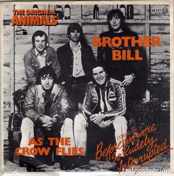 Vinyl records: The Original Animals &ndash; Brother Bill / As The Crow Flies (Vinyl, Barn Records Ltd 20 14 117)