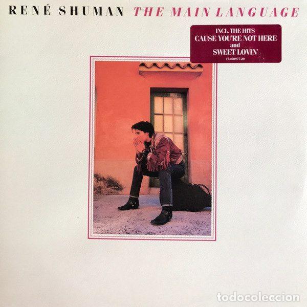 Dischi in vinile: Ren&eacute; Shuman &ndash; The Main Language (Vinyl, CBS 460977 1)