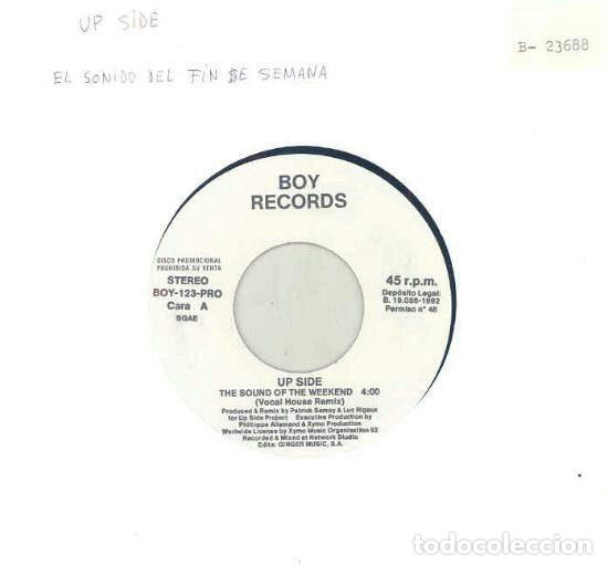Discos de vinilo: Up Side &ndash; The Sound Of The Weekend (Remixes) (Vinyl, Boy Records BOY-123-PRO)