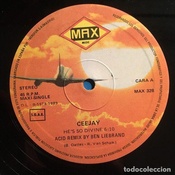 Discos de vinilo: Ceejay &ndash; Hes So Divine (Vinyl, Max Music MAX 328) - Foto 3