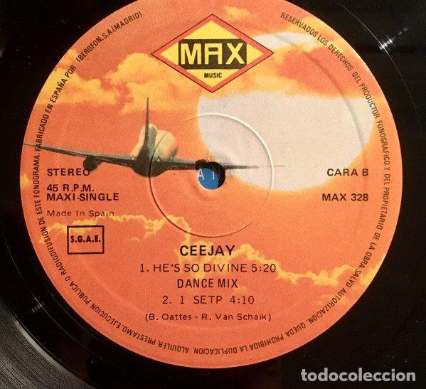 Discos de vinilo: Ceejay &ndash; Hes So Divine (Vinyl, Max Music MAX 328) - Foto 4