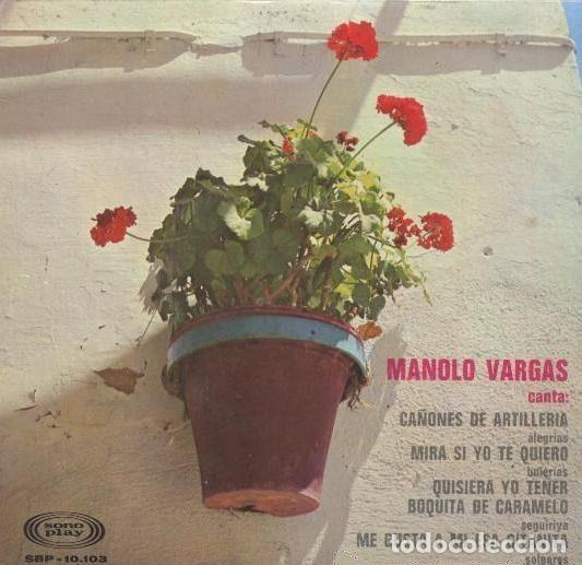 Discos de vinilo: Manolo Vargas &ndash; Ca&ntilde;ones De Artilleria (Vinyl, Sonoplay SBP-10103)