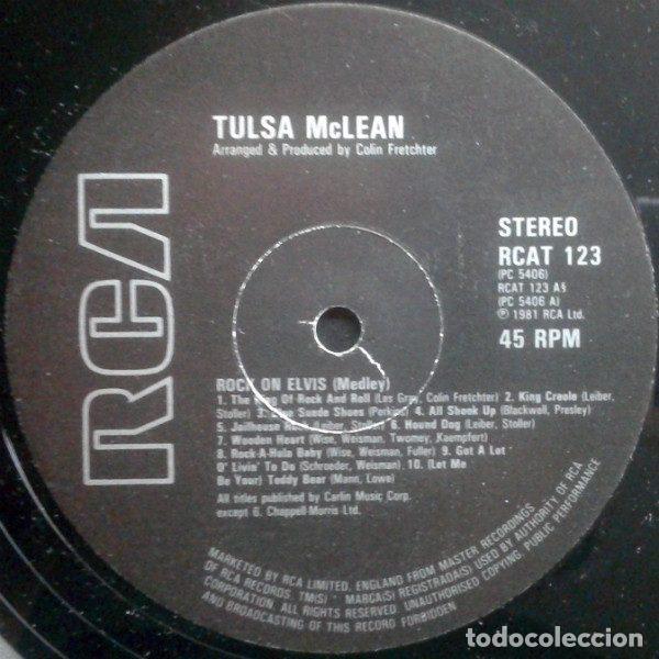 Vinyl-Schallplatten: Tulsa McLean &ndash; Rock On Elvis (Vinyl, RCA RCAT 123)