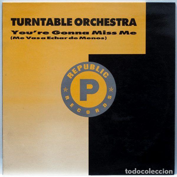 Disques de vinyle: Turntable Orchestra &ndash; You're Gonna Miss Me = Me Vas A Echar De Menos (Vinyl, Nuevos Medios 41 350 M)