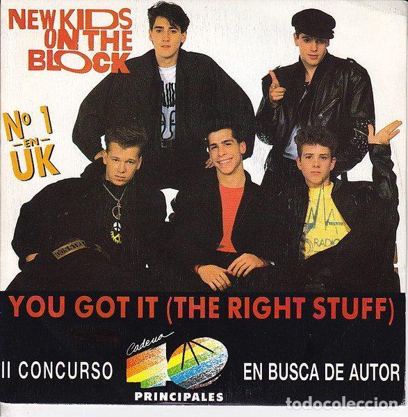 Discos de vinilo: New Kids On The Block &ndash; You Got It (The Right Stuff) (Vinyl, CBS ARIC 2120)