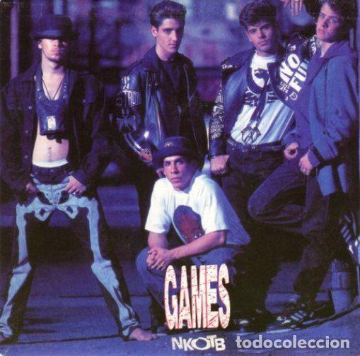 Discos de vinilo: New Kids On The Block &ndash; Games (Vinyl, CBS ARIC 2628)