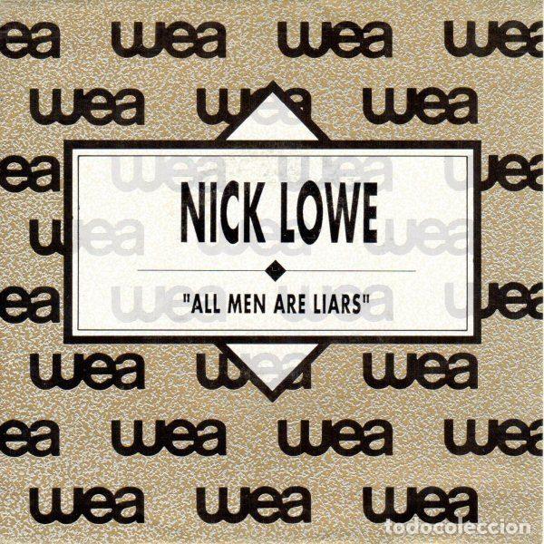 Discos de vinilo: Nick Lowe &ndash; All Men Are Liars (Vinyl, WEA 1.276)