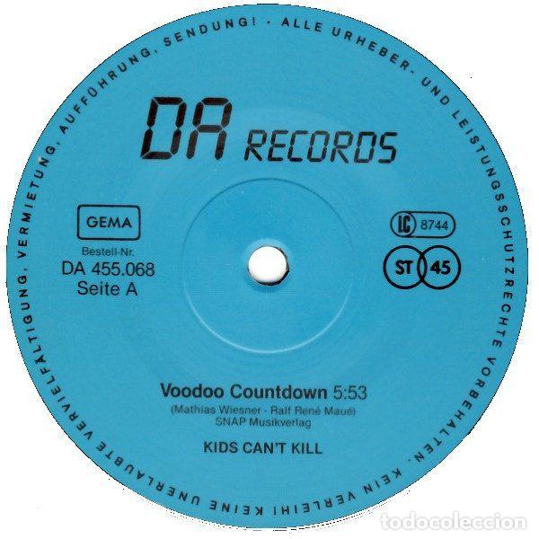 Discos de vinilo: Kids Cant Kill &ndash; Voodoo Countdown (Vinyl, DA Records DA 455.068) - Foto 3