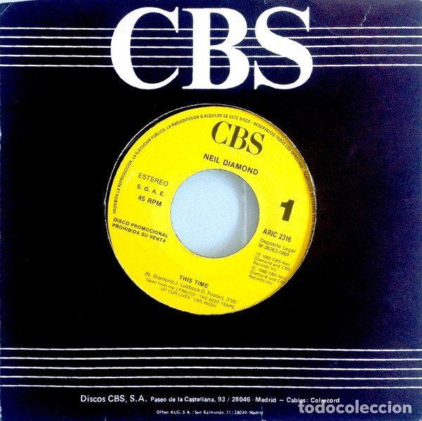 Discos de vinilo: Neil Diamond &ndash; This TIme (Vinyl, CBS ARIC 2316)