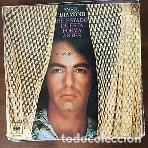 Disques de vinyle: Neil Diamond &ndash; I've Been This Way Before = He Estado De Esta Forma Antes (Vinyl, CBS CBS 3058)