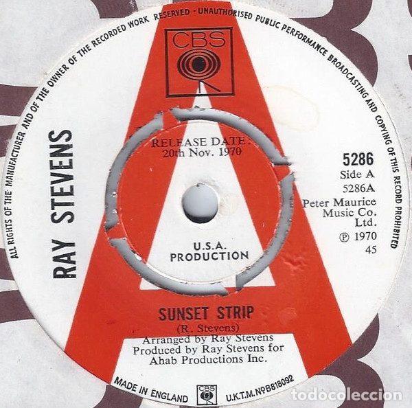 Vinyl-Schallplatten: Ray Stevens &ndash; Sunset Strip (Vinyl, CBS 5286)