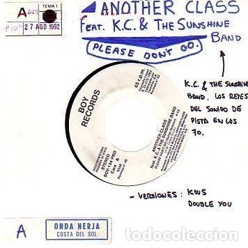 Discos de vinilo: Another Class Featuring KC & The Sunshine Band &ndash; Please Don't Go (Vinyl, Boy Records BOY-134-PRO)