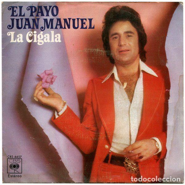 Disques de vinyle: El Payo Juan Manuel &ndash; La Cigala (Vinyl, CBS CBS 4457)