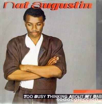 Discos de vinil: Nat Augustin &ndash; Too Busy Thinking About My Baby (Vinyl, EMI 12EMI 5453)