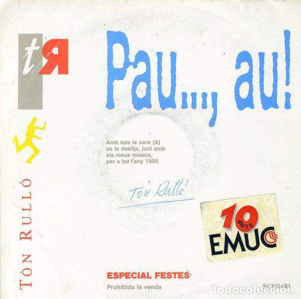 Vinyl records: Ton Rull&oacute; &ndash; Pau..., Au! (Vinyl, Scenari SCS-003)