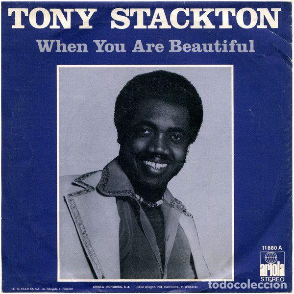 Discos de vinilo: Tony Stackton &ndash; Dejemos De Bailar = Lets Stop Dancing (Vinyl, Ariola 11880 A) - Foto 2