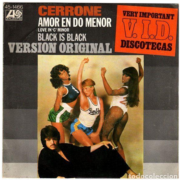 Dischi in vinile: Cerrone &ndash; Amor En Do Menor = Love In 'C' Minor (Vinyl, Atlantic 45-1466)